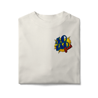 Nome do produtoCamiseta 50Tao Geek Comic Logo - Oversized