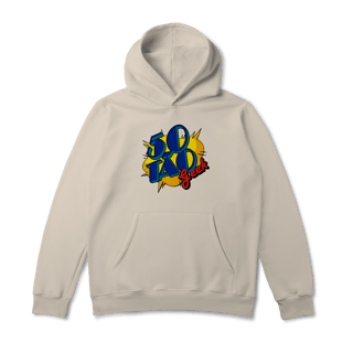 Nome do produtoMoletom 50Tao Geek Comic Logo Canguru