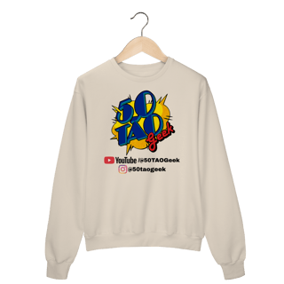 Nome do produtoMoletom 50Tao Geek - Siga a Franquia Sueter (Clara)