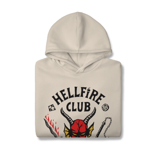 Nome do produtoMoletom Stranger Things Hellfire Club - Canguru