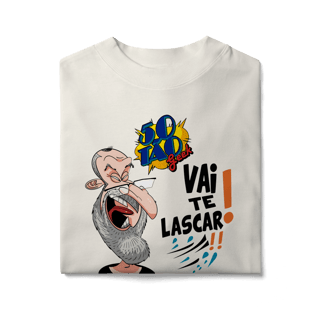 Nome do produtoCamiseta 50Tao Geek - Vai te Lascar V2 Oversized (Clara)