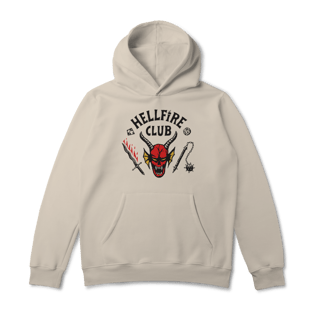Nome do produtoMoletom Stranger Things Hellfire Club - Canguru