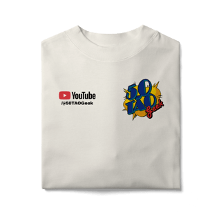 Nome do produtoCamiseta 50Tao Geek - Vai Te Lascar Oficial Oversized (Clara)