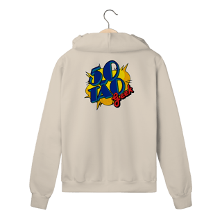 Nome do produtoCamiseta 50Tao Geek Comic Logo V2 - Zíper