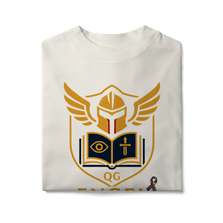 Nome do produtoCamiseta QG Engel Official Shield - Oversized