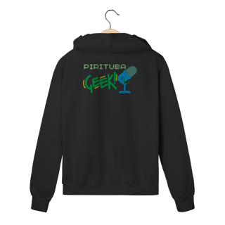 Nome do produtoMoletom Geek Pirituba Oficial Logo - Zíper