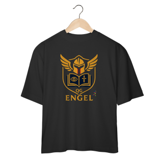 Nome do produtoCamiseta QG Engel Official Shield - Oversized