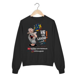 Nome do produtoMoletom 50Tao Geek - Vai te Lascar V2 Sueter 