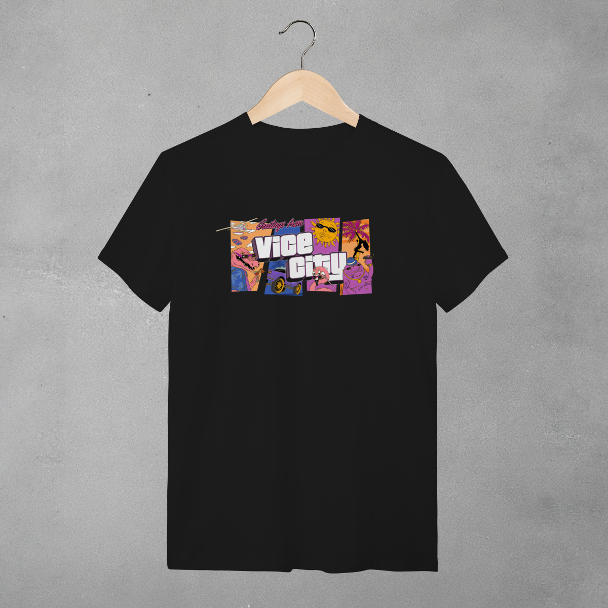 Camiseta Greetings from Vice City - Standard