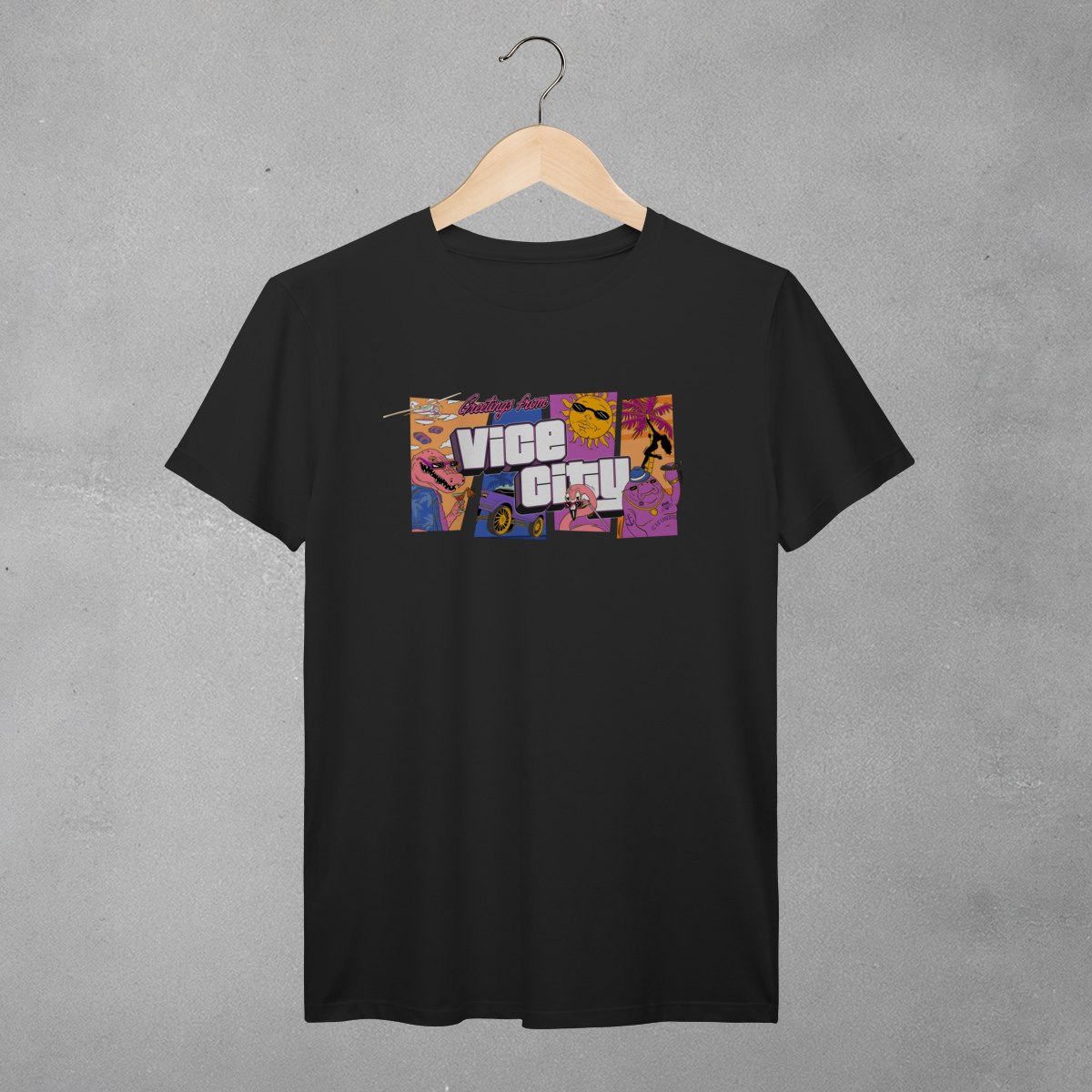 Camiseta Greetings from Vice City - Prime