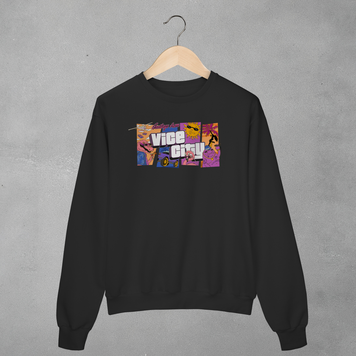 Moletom Greetings from Vice City - Blusão