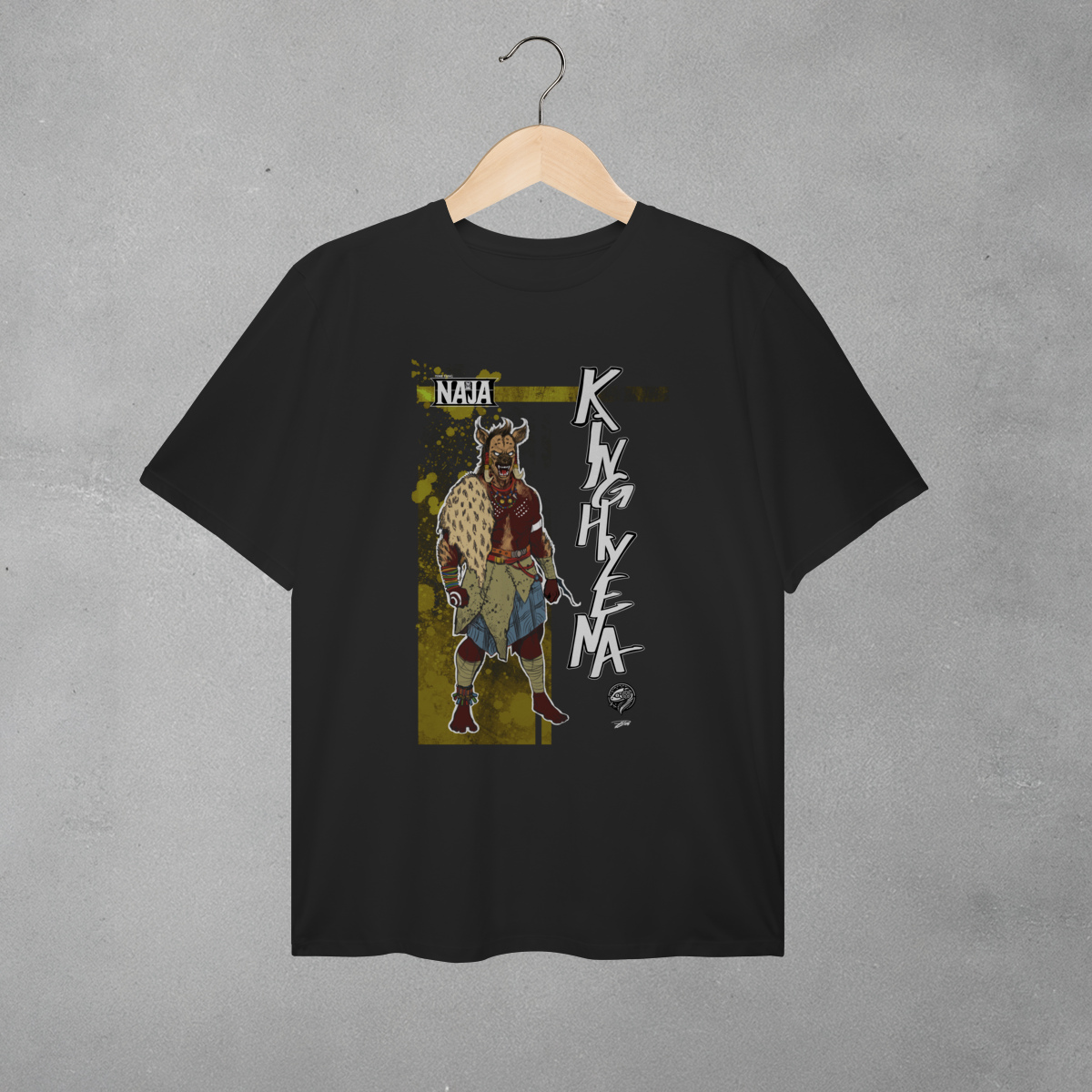 Camiseta King Hyena - Naja Comics - Plus Size