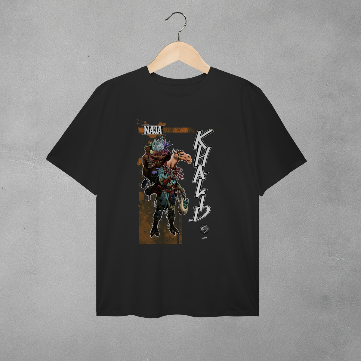 Camiseta Khalid - Naja Comics - Plus Size