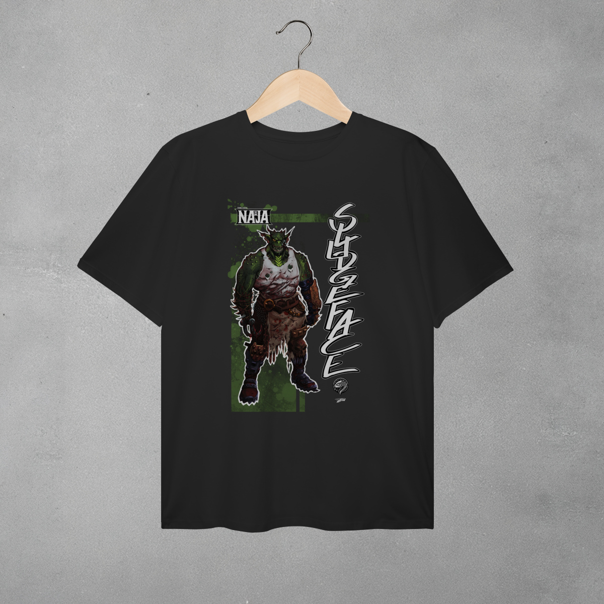 Camiseta Sludgeface - Naja Comics - Plus Size
