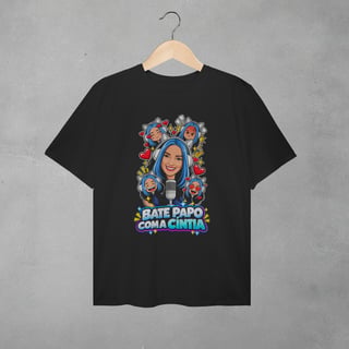 Camiseta Bate Papo com a Cintia - Plus Size