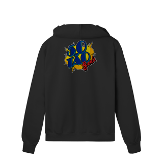 Nome do produtoCamiseta 50Tao Geek Comic Logo V2 - Zíper