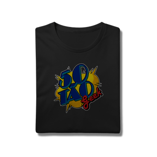 Nome do produtoCamiseta 50Tao Geek Comic Logo V2