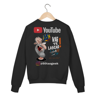 Nome do produtoMoletom 50Tao Geek - Vai Te Lascar Oficial Sueter