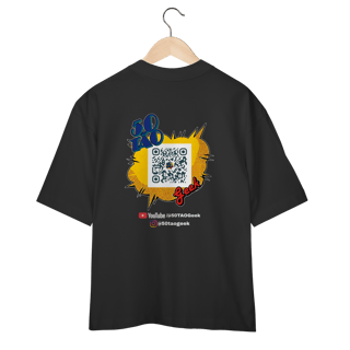 Nome do produtoCamiseta 50Tao Geek Event Connect Oversized