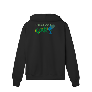 Nome do produtoMoletom Geek Pirituba Oficial Logo - Zíper