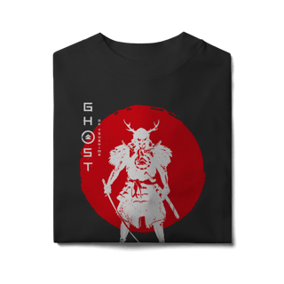 Nome do produtoCamiseta Ghost of Tsushima Armadura do Clã Sakai Exclusiva (Black) - Oversized