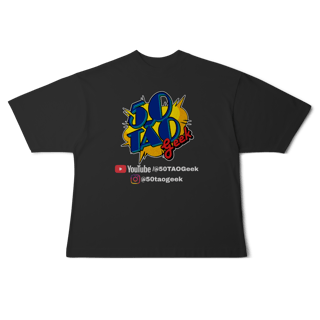 Nome do produtoCamiseta 50Tao Geek - Siga a Franquia Oversized