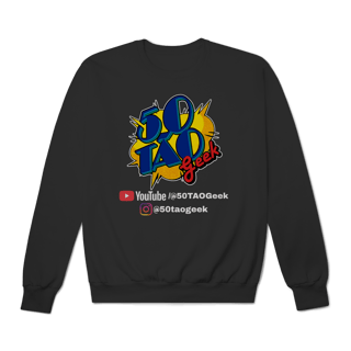 Nome do produtoMoletom 50Tao Geek - Siga a Franquia Sueter