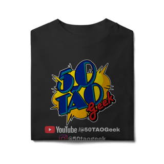 Nome do produtoCamiseta 50Tao Geek - Siga a Franquia Oversized