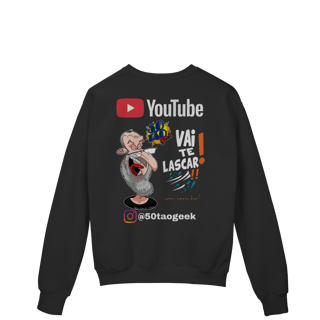 Nome do produtoMoletom 50Tao Geek - Vai Te Lascar Oficial Sueter