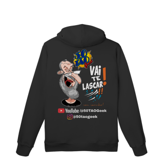 Nome do produtoMoletom 50Tao Geek - Vai te Lascar - Canguru