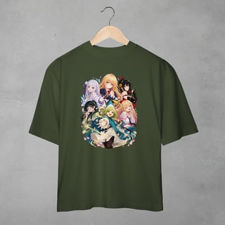 Camiseta Waifus 2026 - Bate Papo com a Cintia - Oversized