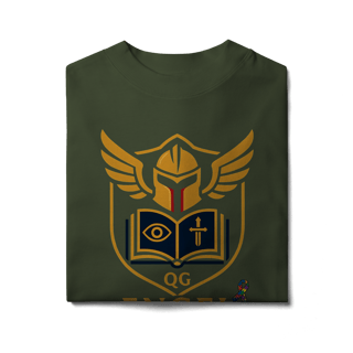 Nome do produtoCamiseta QG Engel Official Shield - Oversized