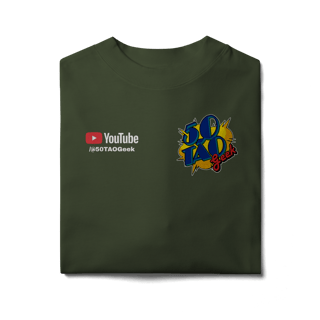 Nome do produtoCamiseta 50Tao Geek - Vai Te Lascar Oficial Oversized