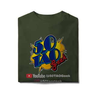 Nome do produtoCamiseta 50Tao Geek Event Connect Oversized