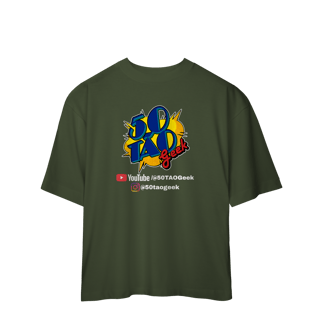 Nome do produtoCamiseta 50Tao Geek Event Connect Oversized