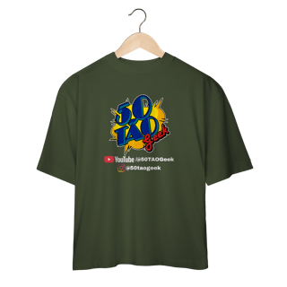 Nome do produtoCamiseta 50Tao Geek - Siga a Franquia Oversized