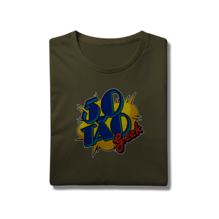 Nome do produtoCamiseta 50Tao Geek Comic Logo V2