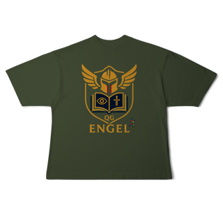 Nome do produtoCamiseta QG Engel Official Shield - Oversized