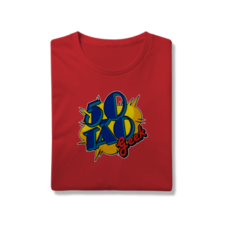 Nome do produtoCamiseta 50Tao Geek Comic Logo V2