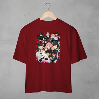 Camiseta SPY×FAMILY - Bate Papo com a Cintia - Oversized