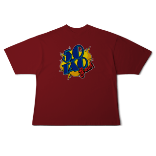 Nome do produtoCamiseta 50Tao Geek Comic Logo V2 - Oversized