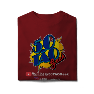 Nome do produtoCamiseta 50Tao Geek - Siga a Franquia Oversized