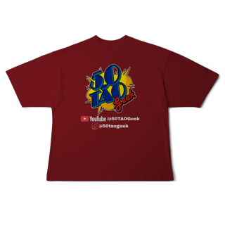 Nome do produtoCamiseta 50Tao Geek Event Connect Oversized