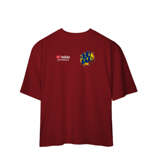 Nome do produtoCamiseta 50Tao Geek - Vai Te Lascar Oficial Oversized