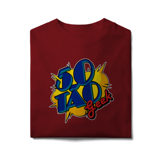 Nome do produtoCamiseta 50Tao Geek Comic Logo V2 - Oversized