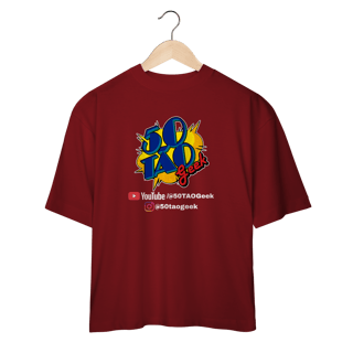 Nome do produtoCamiseta 50Tao Geek - Siga a Franquia Oversized