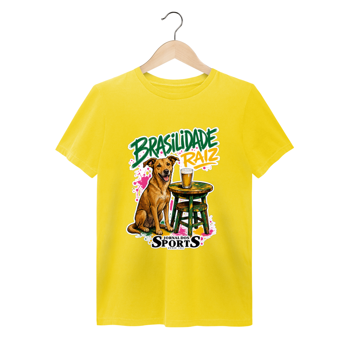 Nome do produto: CAMISA JS ‘BRASILIDADE RAIZ’