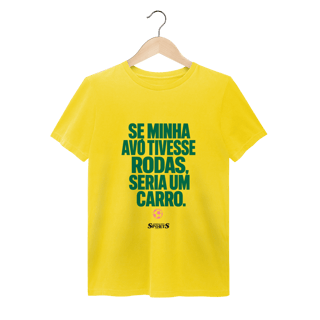 Nome do produto CAMISA JORNAL DOS SPORTS SE MINHA AVÓ TIVESSE RODAS…