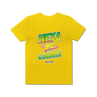 Nome do produto CAMISA JORNAL DOS SPORTS ‘HEXA IS COMING’