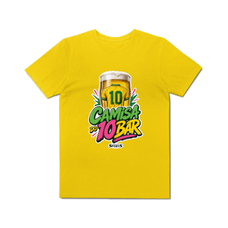 Nome do produto ESTAMPA CAMISA 10 DO BAR JORNAL DOS SPORTS